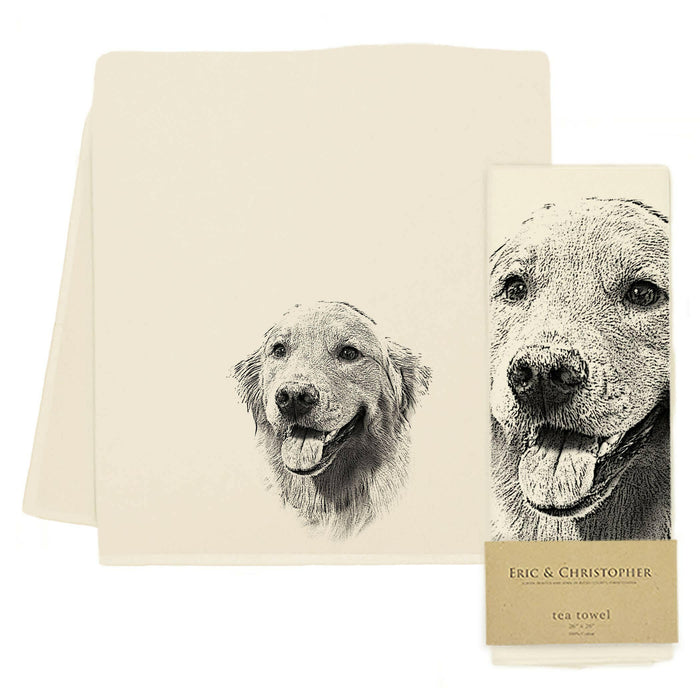 Eric and Christopher | Golden #1 Tea Towel.