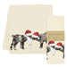 Eric and Christopher | Baby Santa Goats Tea Towel.