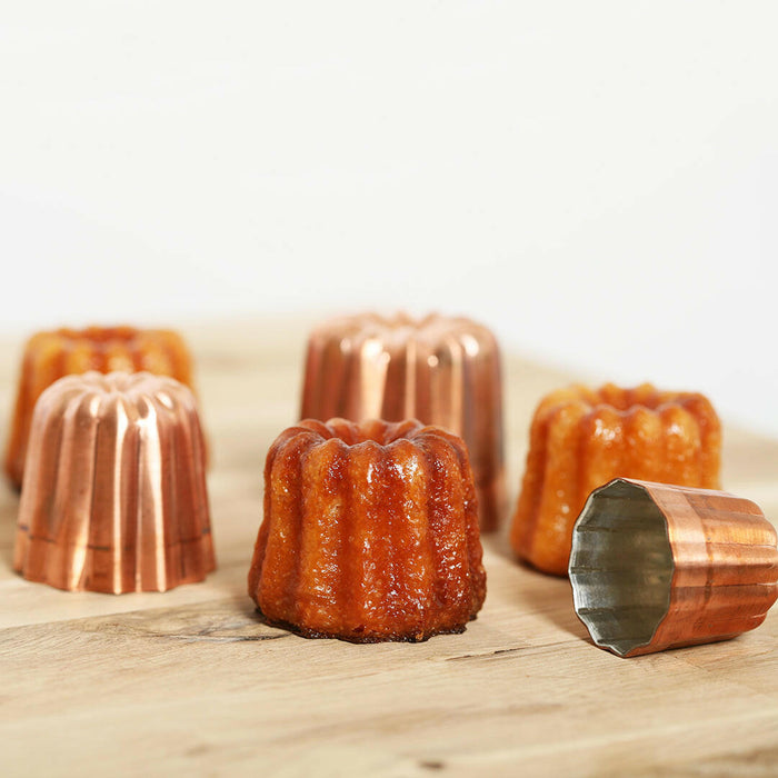 de Buyer | Copper Cannele Mold.