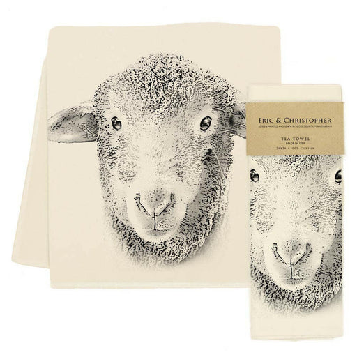 Eric and Christopher | "Purl" Sheep #3 Tea Towel.