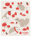 Ecologie | Toadstool Time Swedish Dishcloth.