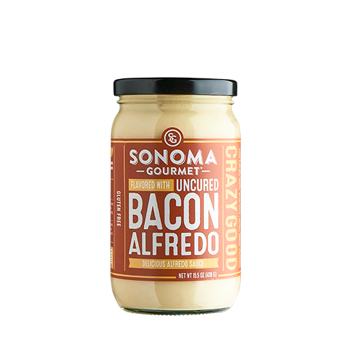 Sonoma Gourmet | Bacon Alfredo Sauce.