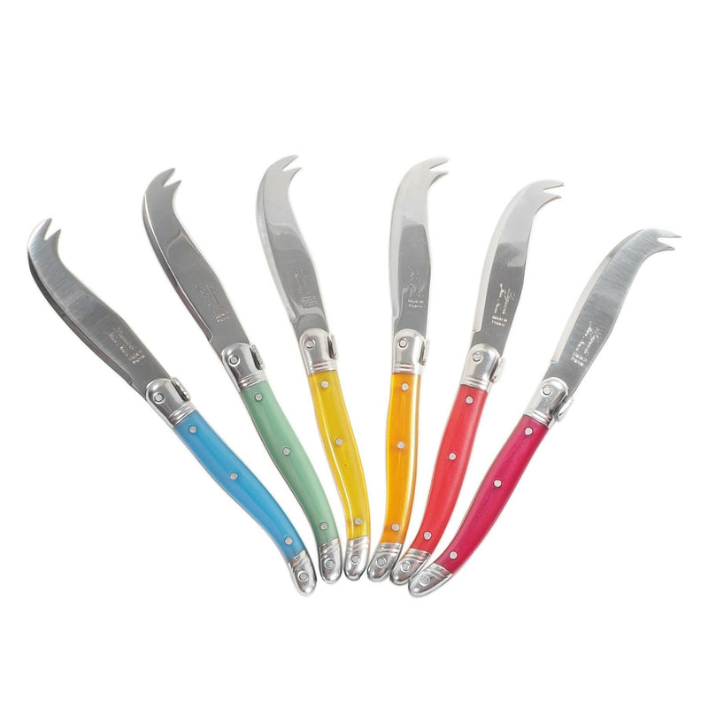 Laguiole | Mini Rainbow Cheese Serving Sets.