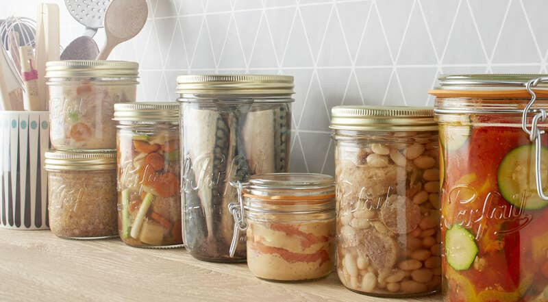 Le Parfait | Tapered French Glass Preserving Jars.