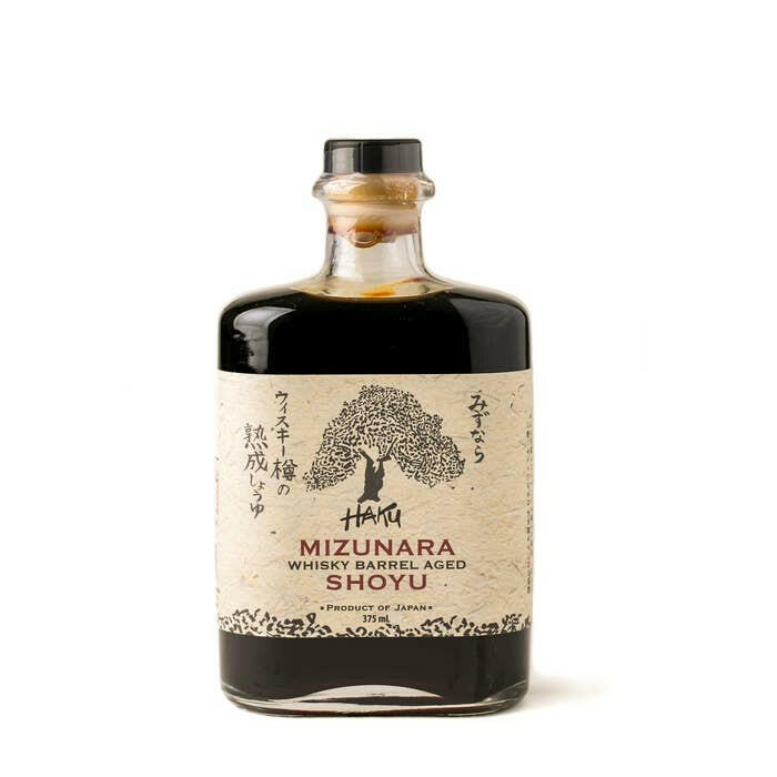 Haku Mizunara Whisky Barrel Aged Shoyu.