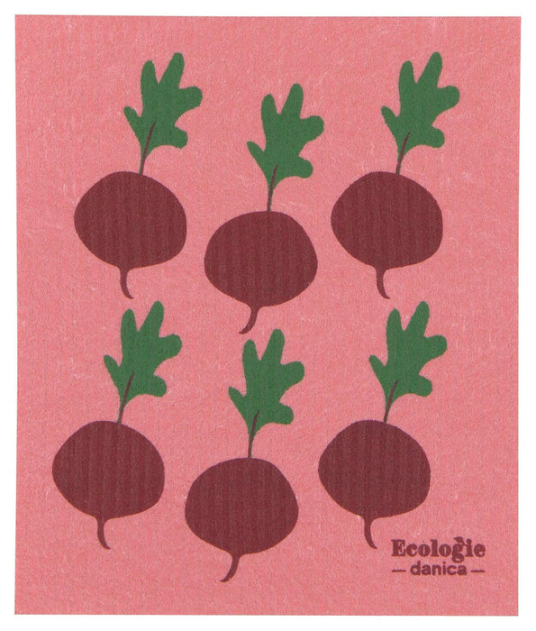 Ecologie | Radishes Swedish Dishcloth