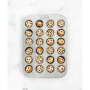 USA Pan | Muffin Pans - 12 Cup Muffin Pan & Lid Set, featuring 24-cavity commercial-grade aluminized steel for even baking and nonstick coating for easy release.