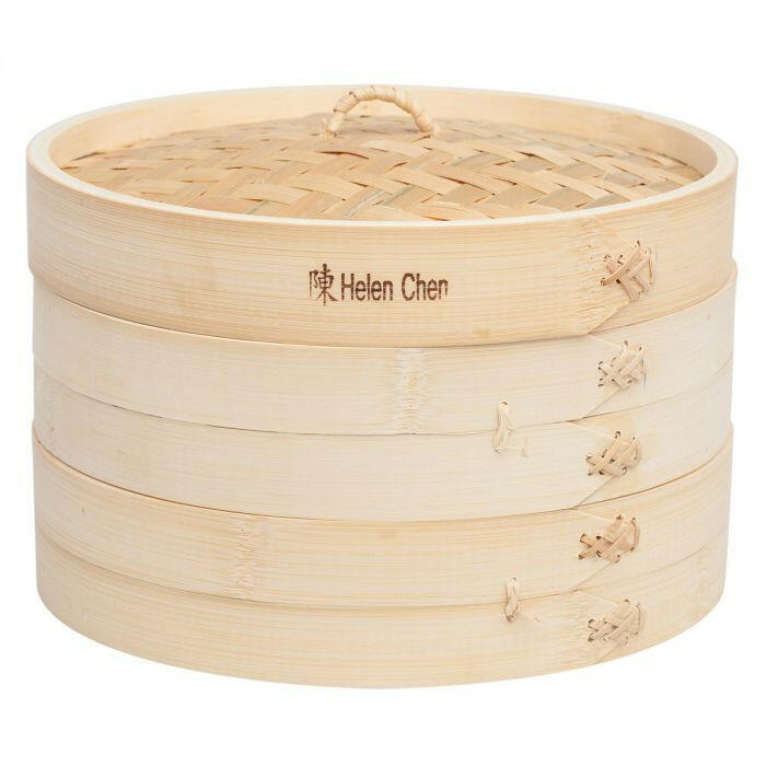 Bamboo Steamer with Lid