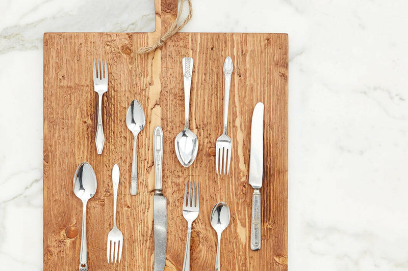 Etú HOME | Found Silver Plate Flatware Sets.