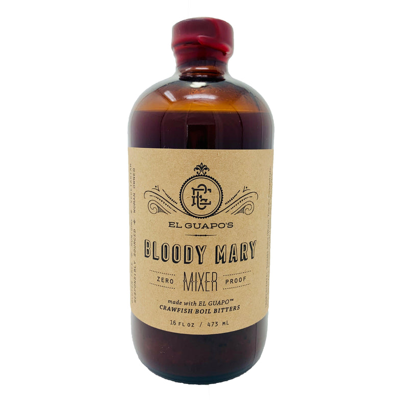 El Guapo | Craft Cocktail Mixers - Salted Paloma, displayed in a bottle, ideal for quick, flavorful cocktails or mocktails, enhancing any kitchen bar collection.