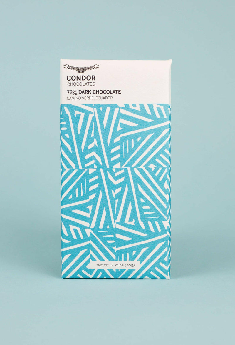 Condor 66% Dark Milk Chocolate bars featuring premium Ecuadorian cacao with hints of pecans and sea salt, perfect for chocolate enthusiasts from Athens Cooks.