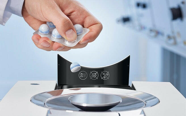 Jura Milk System Cleaner 6.4oz, ideal for maintaining JURA coffee machines, ensuring hygienic foam production for specialty coffees, available at Athens Cooks.