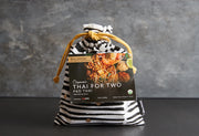 Thai for Two | Cooking Kit - Green Curry with organic ingredients, includes a reusable bag, ideal for creating authentic Thai meals at home.
