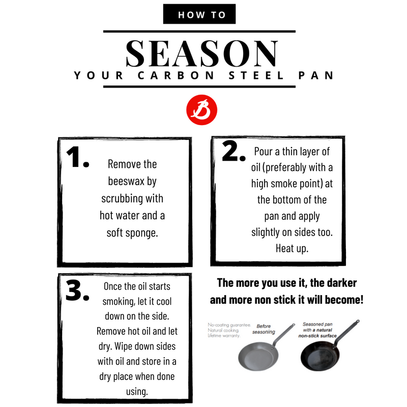 de Buyer | Mineral B Carbon Steel Crepe + Tortilla Pan - 10.25, showcasing its natural non-stick surface, ideal for making crepes and tortillas.