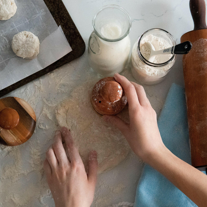 The Riley/Land Collection | Wooden Biscuit Cutter.