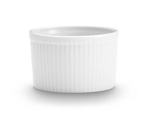 Pillivuyt | Deep Pleated Souffle Dishes - 6 diam x 3.5 H | 36 oz, showcasing hand-crafted design for even baking and a beautifully browned crust.
