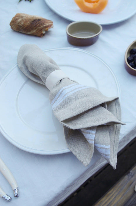 Thieffry | Monogramme Napkin | Set of 4.