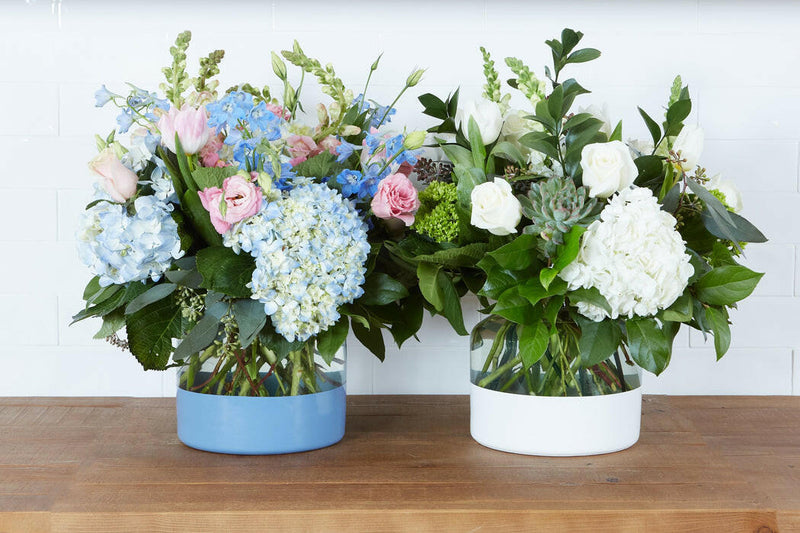 Etú HOME | Colorblock Flower Vases.