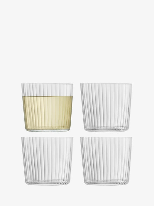 LSA International | GIO Line Drinkware Linear | Set of 4