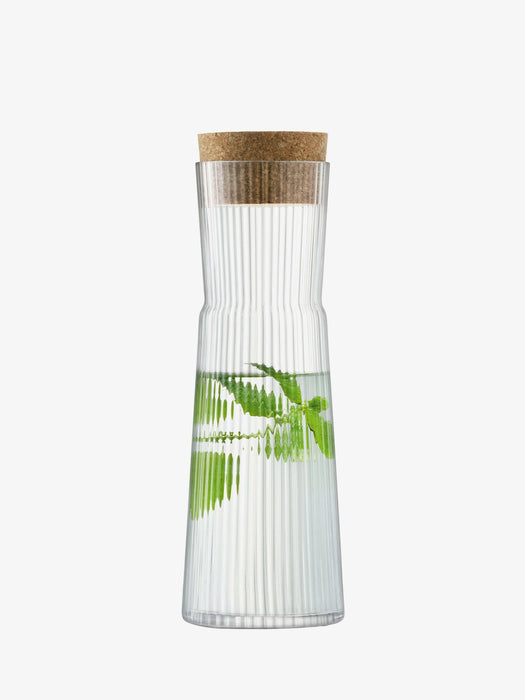 LSA International | GIO Line Carafe with Cork Stopper.