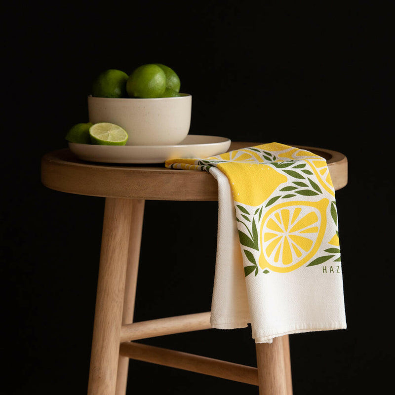 HAZELMADE | Lemon Tea Towel.