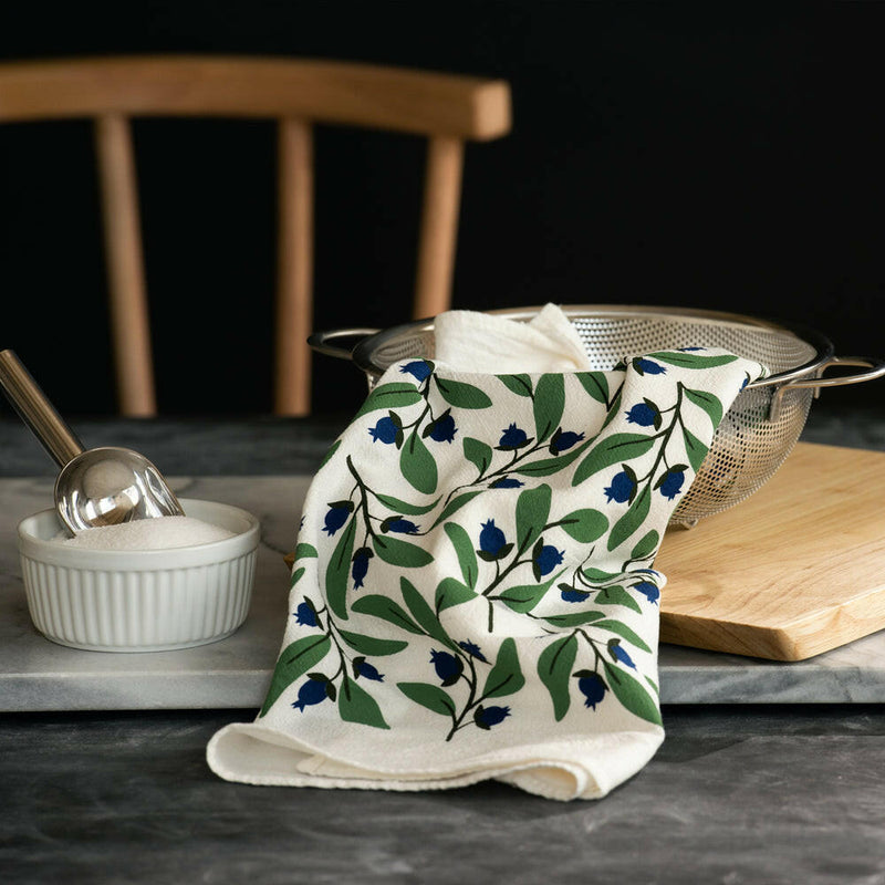 HAZELMADE | Blueberries Tea Towel.