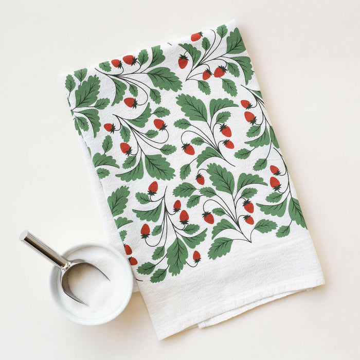 HAZELMADE | Strawberries Tea Towel