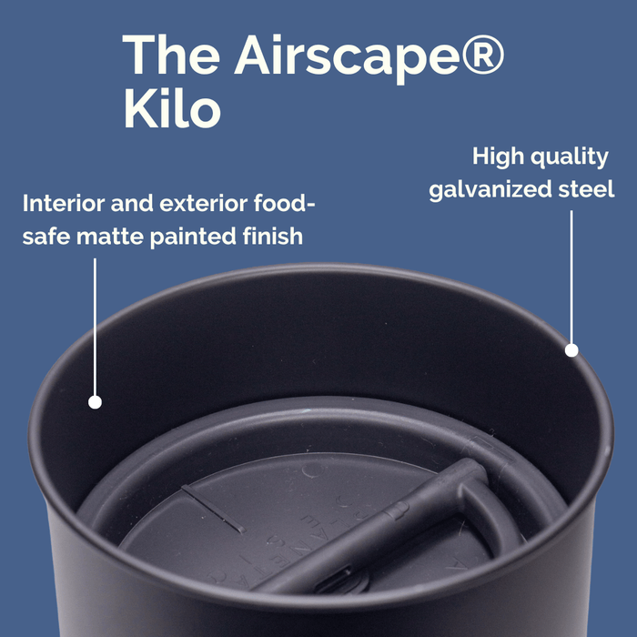 Airscape | Classic and Kilo Stainless Steel Canisters