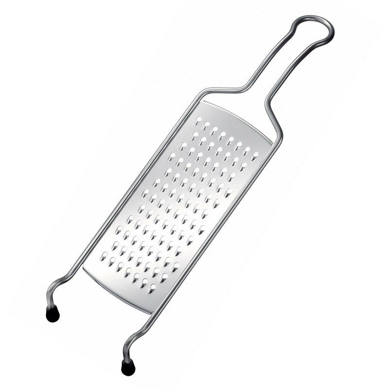 Rösle | Medium Grater - Medium Grater, ideal for grating firm vegetables, cheese, and chocolate. Made of 18-10 stainless steel, dishwasher safe.