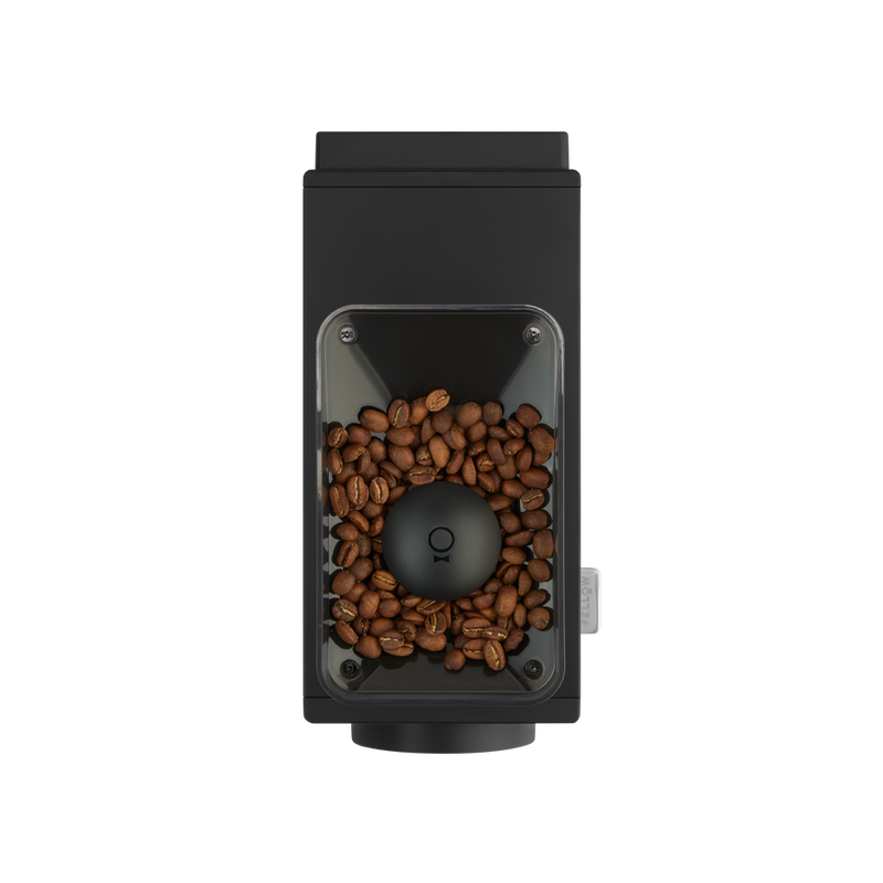 Fellow | Ode Brew Grinder Gen 2 - Matte White with Gen 2 Brew Burrs, 100g capacity, and anti-static technology, ideal for various brewing methods.