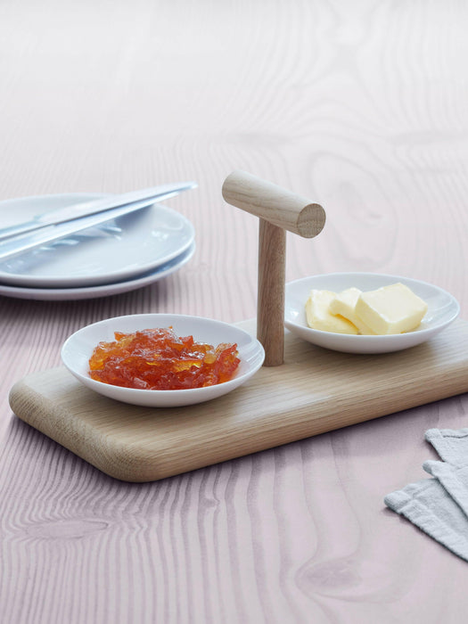 LSA International | Dine Condiment Set + Oak Base.