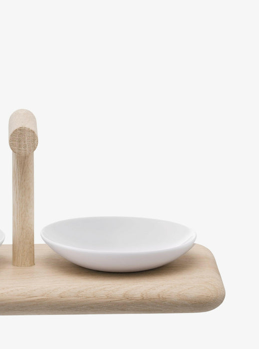 LSA International | Dine Condiment Set + Oak Base