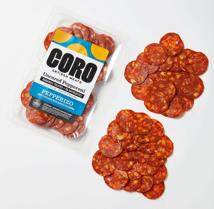 Coro | Uncured Pre-sliced Salamis.