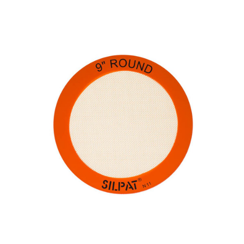 Silpat | Round Baking Mats - 9 designed for cakes, pies, and more; non-stick, reusable, ideal for 9 cake pans, perfect for Athens Cooks' bakeware selection.