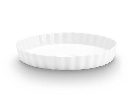 Pillivuyt | Round Tart Dishes - Large, designed with thin walls for even heat distribution, ideal for achieving perfectly baked desserts and browned crusts.
