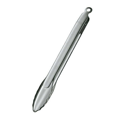 Rösle | Locking Tongs - 16 in, featuring a one-hand locking mechanism and ergonomic design, ideal for safe, efficient cooking in any kitchen.