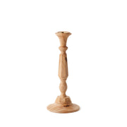 Sir|Madam Wooden Candlesticks - Tall Georgia No. 3, hand-carved from plantation hardwood, showcasing elegant Georgian design, perfect for creating striking table displays.
