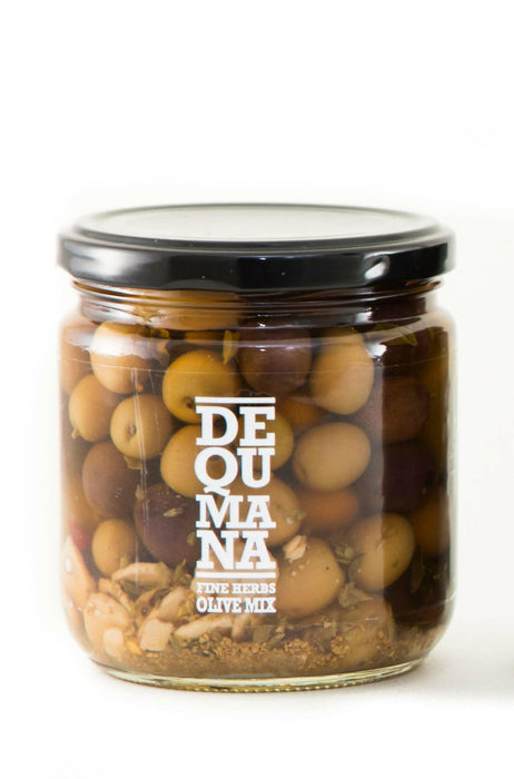 Dequmana | Mixed Olives & Herbs.