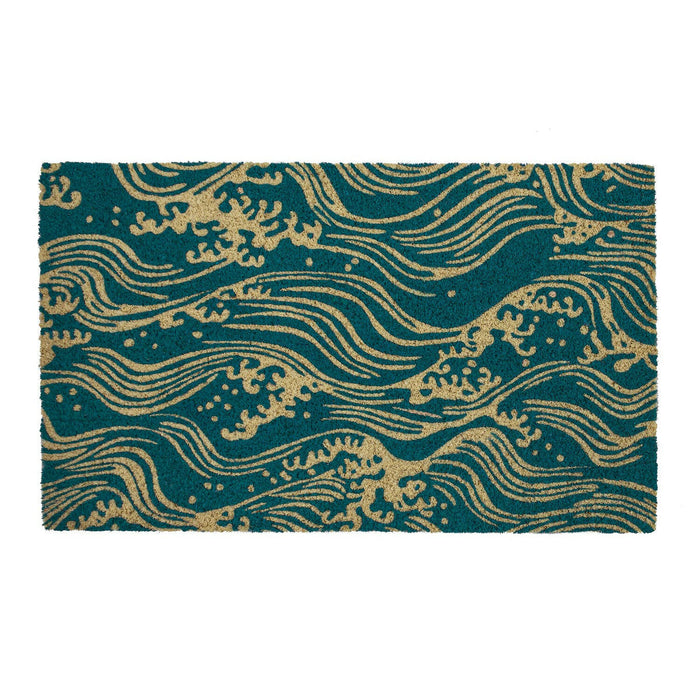 Entryways | Victoria and Albert Museum Waves Coir Doormat.