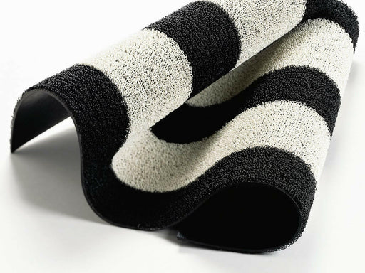 Chilewich | Bold Stripe Shag Mats.