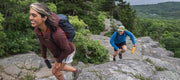 Klean Kanteen 20oz Classic Insulated Water Bottle, ideal for outdoor adventures. Featured in use, highlighting its practicality for on-the-go hydration.