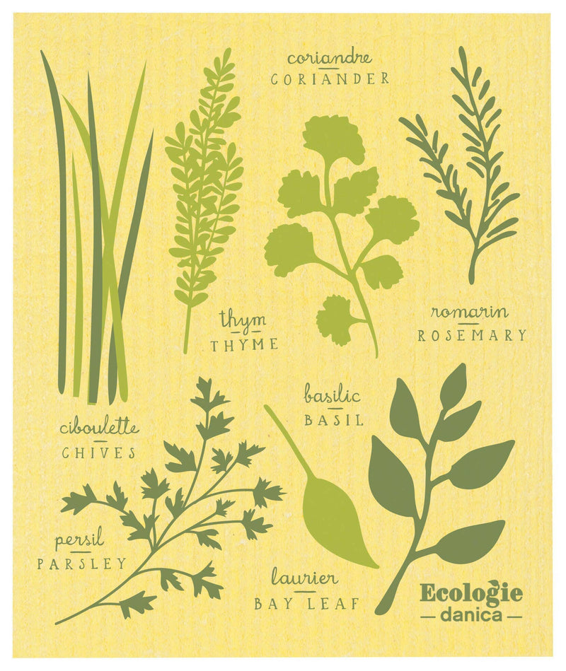 Ecologie | Les Fines Herbes Swedish Dishcloth.