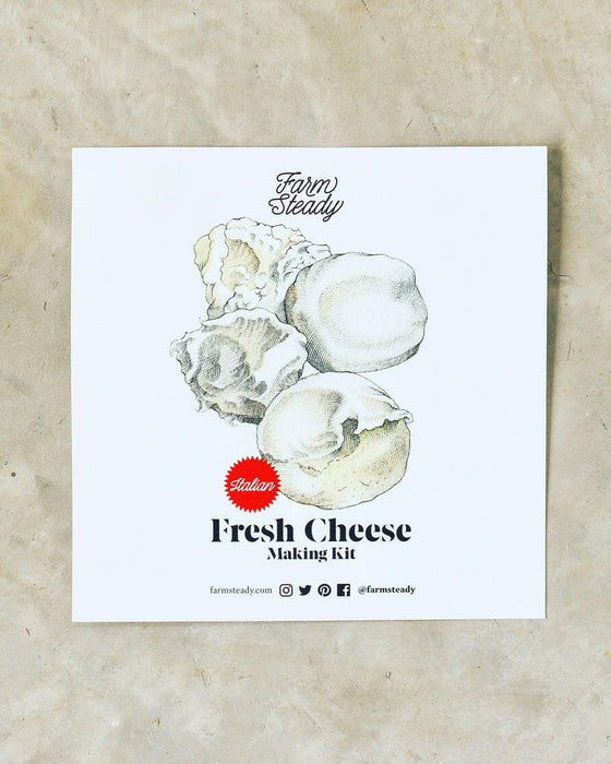 FarmSteady | Fresh Italian Cheese Making Kit.