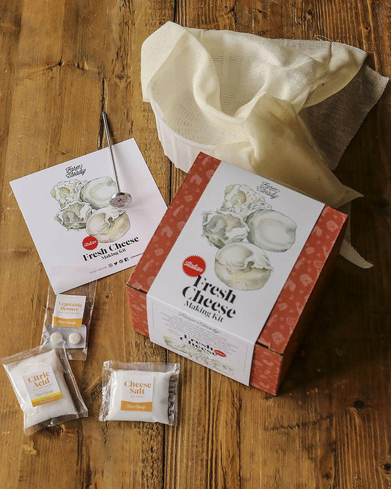 FarmSteady | Fresh Italian Cheese Making Kit.