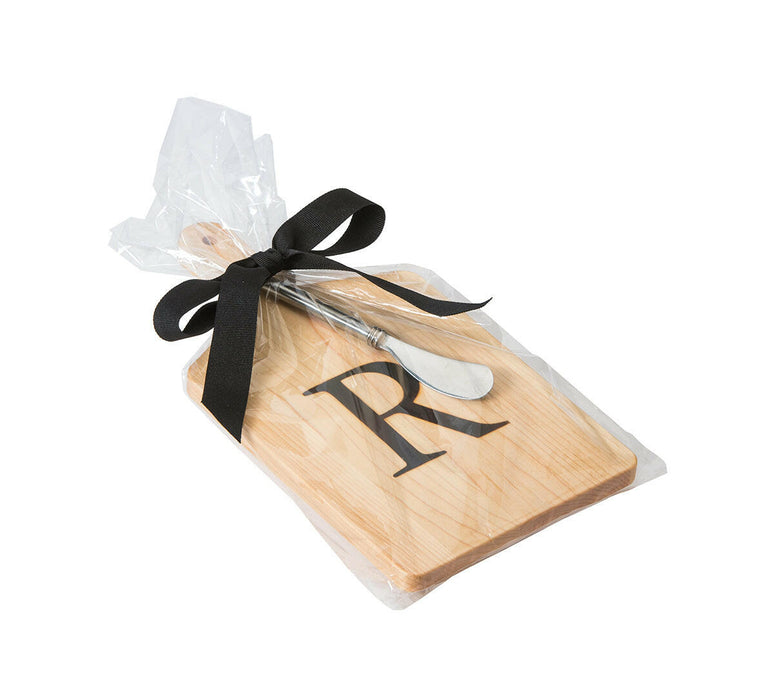 J.K. Adams | Monogrammed Maple Cheese Board.