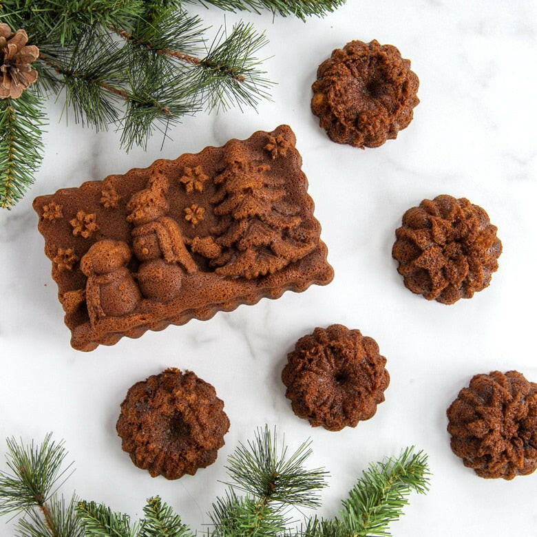 Nordic Ware | Winter Wonderland Loaf Pan.