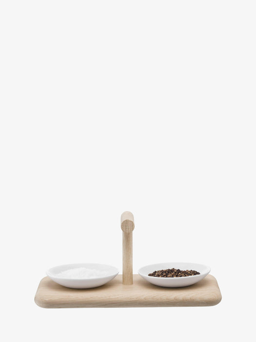 LSA International | Dine Condiment Set + Oak Base.