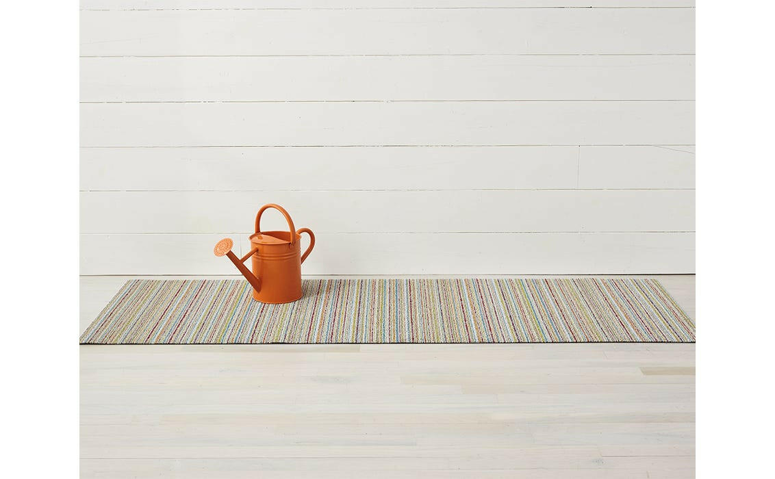 Chilewich | Skinny Stripe Shag Mats.