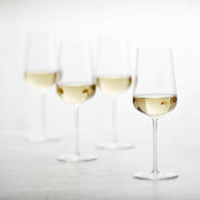 Schott Zwiesel Vervino Glassware Collection - Burgundy - Set of 6, featuring elegant thin-walled bowls and fine stems for enhancing wine tasting experiences.